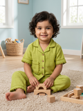KOSHBERRY Girls Night Suit Green